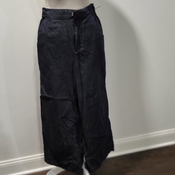 Kika Vargas Women''s Size 4 Wide Leg 100% Cotton Jean - Picture 1 of 8